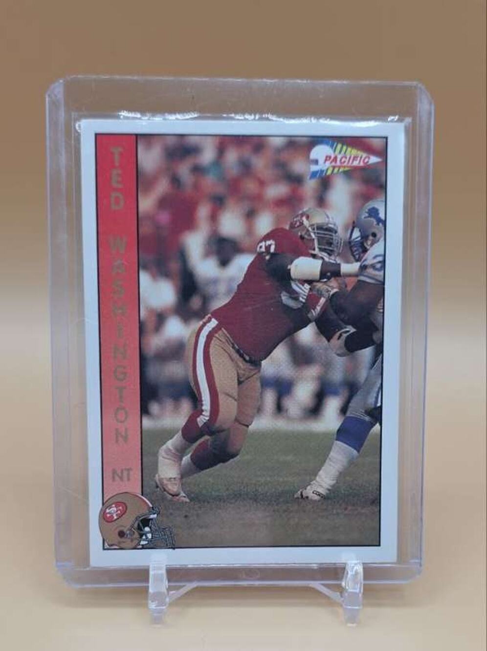 1992 Pacific #612 Ted Washington Card